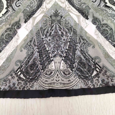 エトロ ETRO ペイズリー シルク ハンカチ レディース