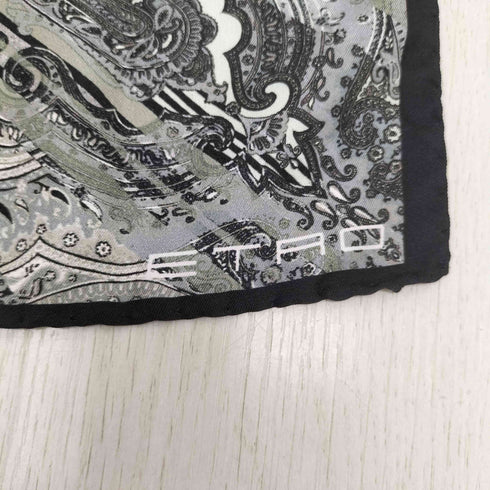 エトロ ETRO ペイズリー シルク ハンカチ レディース