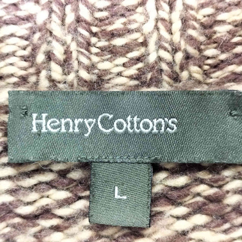 ヘンリーコットンズ Henry Cottons ドライバーズニット メンズ JPN:L