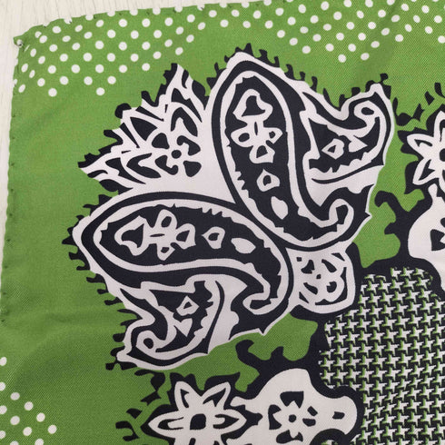 エトロ ETRO ペイズリー シルク ハンカチ ドット レディース
