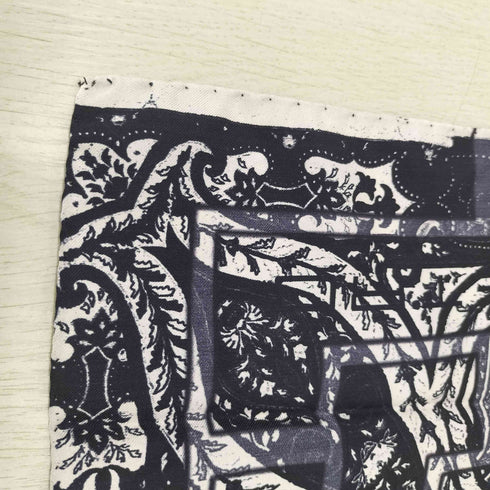 エトロ ETRO ペイズリー シルク ハンカチ レディース