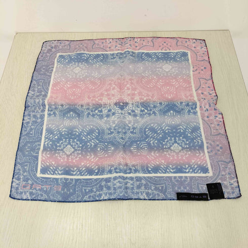 エトロ ETRO ペイズリー シルク ハンカチ レディース