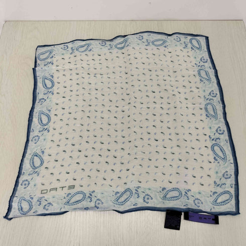 エトロ ETRO ペイズリー リネン ハンカチ レディース