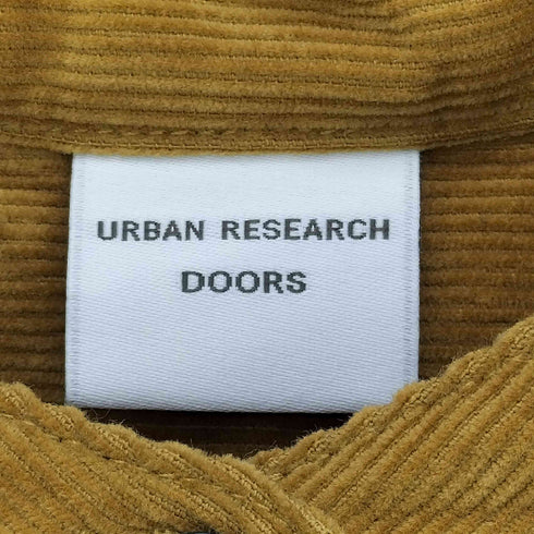 アーバンリサーチドアーズ URBAN RESEARCH DOORS UR TECH コーデュロイシャツワンピース レディース JPN:M