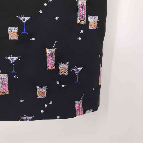 グレースクラス Grace Class カクテル刺繍 ノースリーブ ワンピース レディース JPN:38