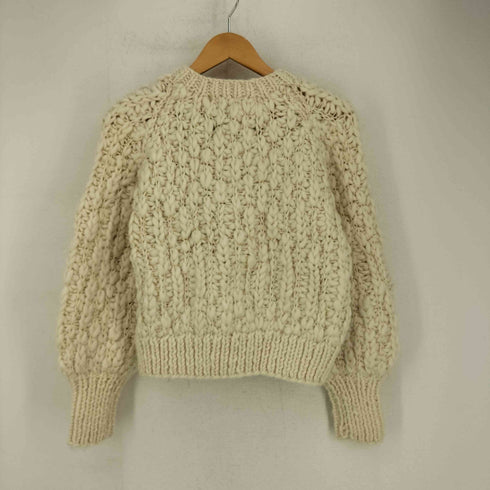 バビロン BABYLONE NEPAL HAND KNIT ウール100 ハンドフォルムカーディガン レディース FREE