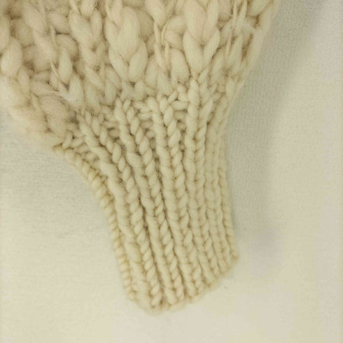 バビロン BABYLONE NEPAL HAND KNIT ウール100 ハンドフォルムカーディガン レディース FREE