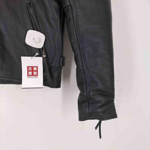 Freedom SPORTSWEAR BUFFALO LEATHER バッファローレザー シングル ライダース ジャケット メンズ 36