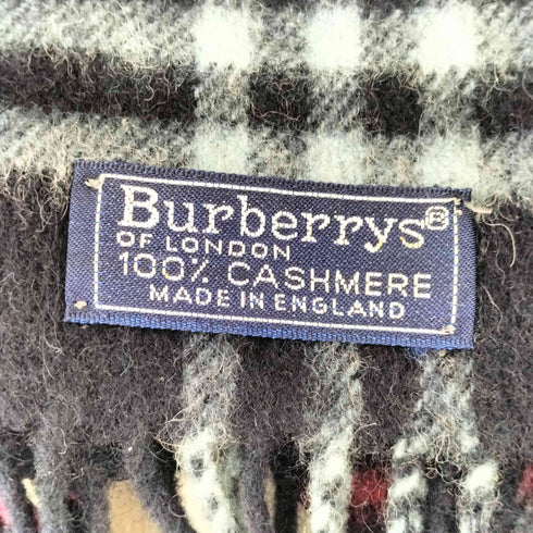 バーバリーズ BURBERRYS カシミヤ ノバチェック ストール マフラー レディース