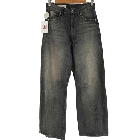 ザラ ZARA ワイドデニムパンツ レディース DE:32