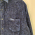バンズ VANS 90S USA製 old パイル地 チェック シャツ メンズ import:L