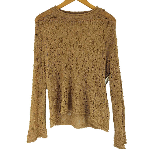 ザラ ZARA 透かし編み トップス レディース import:M