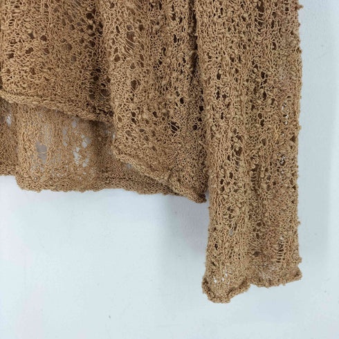ザラ ZARA 透かし編み トップス レディース import:M
