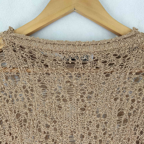 ザラ ZARA 透かし編み トップス レディース import:M