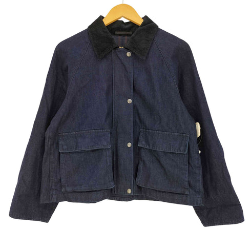 ユニクロ UNIQLO ユーティリティショートジャケットデニム レディース JPN:L
