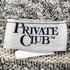Private Club 総柄モックネックセーター USA製 レディース