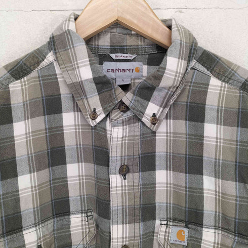 カーハート Carhartt 2ポケ フラップ ワークシャツ メンズ JPN:L