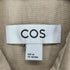 コス COS リネン100 レギュラー カラー シャツ レディース JPN:38