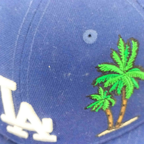 ニューエラ NEW ERA 59FIFTY チームロゴ刺繍 パームツリー 6パネル キャップ メンズ 7
