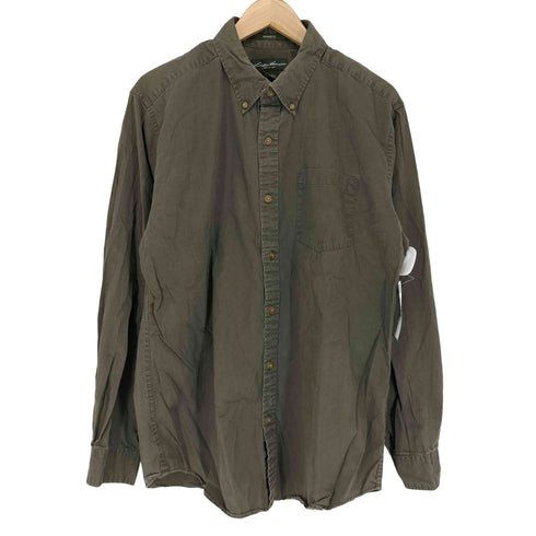 エディーバウアー Eddie Bauer ロングスリーブボタンダウンシャツ メンズ JPN:M