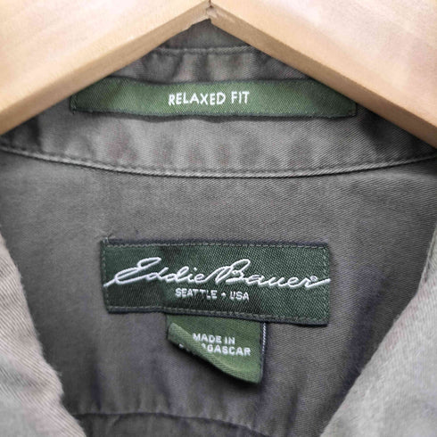 エディーバウアー Eddie Bauer ロングスリーブボタンダウンシャツ メンズ JPN:M