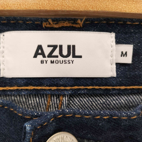 アズールバイマウジー AZUL by moussy ハイウエストワイドデニム レディース JPN:M