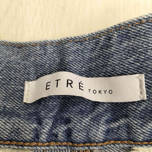 エトレトウキョウ ETRE TOKYO タック ワイド デニム パンツ レディース JPN:M