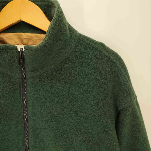 エルオム ELLE HOMME 異素材切替 マルチカラー フリースジャケット メンズ