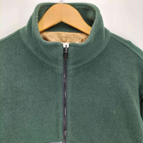 エルオム ELLE HOMME 異素材切替 マルチカラー フリースジャケット メンズ