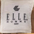 エルオム ELLE HOMME 異素材切替 マルチカラー フリースジャケット メンズ