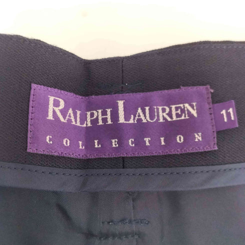 ラルフローレンパープルレーベル RALPH LAUREN PURPLE LABEL ツータックワイドスラックス レディース 11
