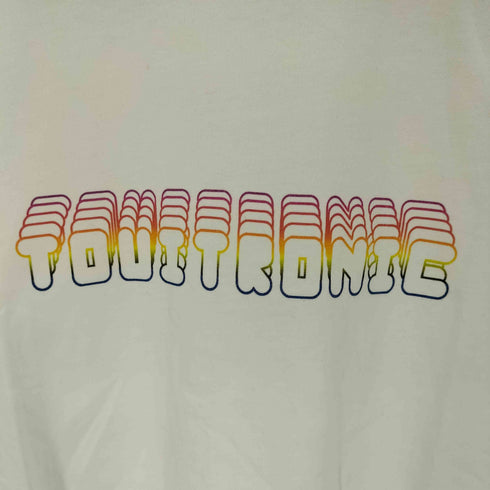アーペーセー A.P.C. TOUITRONIC レインボープリント クルーネック Tシャツ レディース import:XS