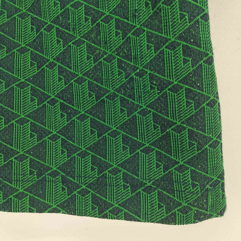 ラコステ LACOSTE ワンポイントロゴ刺繍 総柄 ショートスリーブ ポロシャツ メンズ import:M