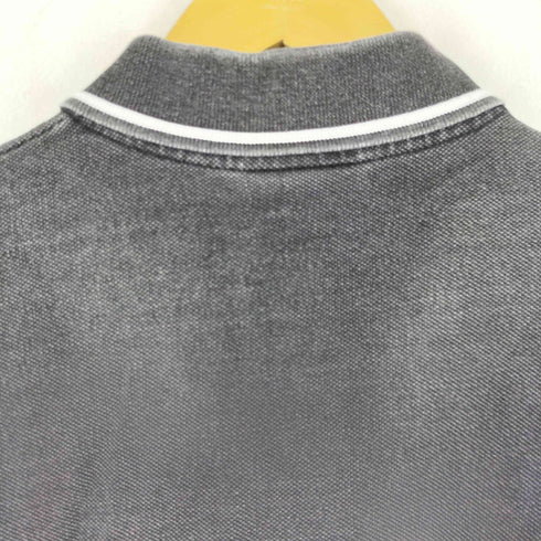 ラコステ LACOSTE ワンポイントロゴ刺繍 鹿の子 ショートスリーブ ポロシャツ メンズ import:M