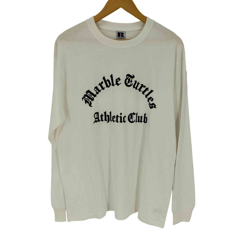 ラッセルアスレチック RUSSELL ATHLETIC 別注 old english ロゴ ロングスリーブ Tシャツ メンズ FREE