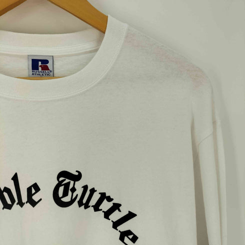 ラッセルアスレチック RUSSELL ATHLETIC 別注 old english ロゴ ロングスリーブ Tシャツ メンズ FREE
