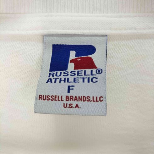 ラッセルアスレチック RUSSELL ATHLETIC 別注 old english ロゴ ロングスリーブ Tシャツ メンズ FREE