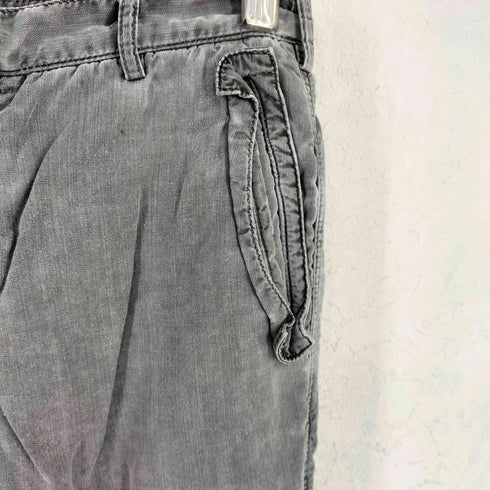ワイズ Ys 17SS レーヨン混 ボタンフライ デニム ストレートパンツ メンズ 2