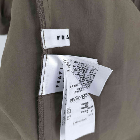 フレイアイディー FRAY I.D ビッグカラーシャツワンピース レディース JPN:1