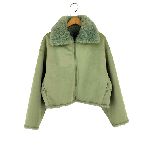 ファーファー furfur エコファーリバーシブルブルゾン レディース ONE SIZE