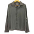 ザラ ZARA シワ加工 ストライプ柄 フルイドシャツ メンズ import:M