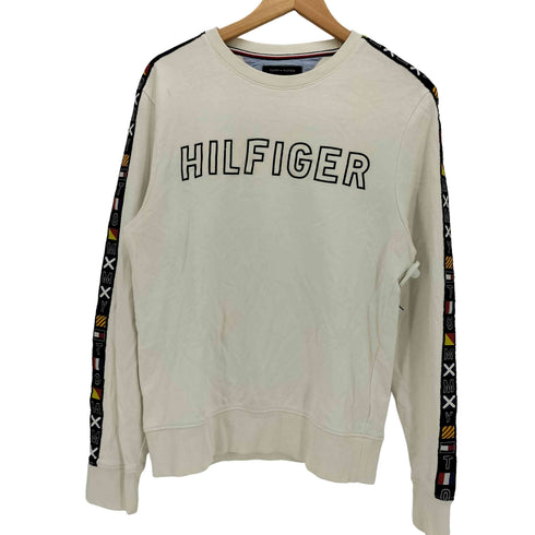 トミーヒルフィガー TOMMY HILFIGER ロゴ テーピング スウェット メンズ import:M