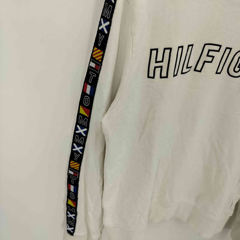 トミーヒルフィガー TOMMY HILFIGER ロゴ テーピング スウェット メンズ import:M