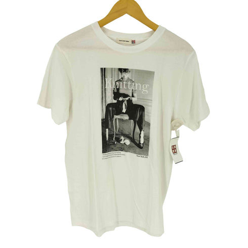 グッドロックスピード GOOD ROCK SPEED Knitting グラフィックプリント クルーネック Tシャツ レディース