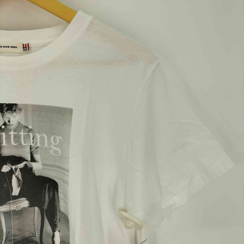 グッドロックスピード GOOD ROCK SPEED Knitting グラフィックプリント クルーネック Tシャツ レディース