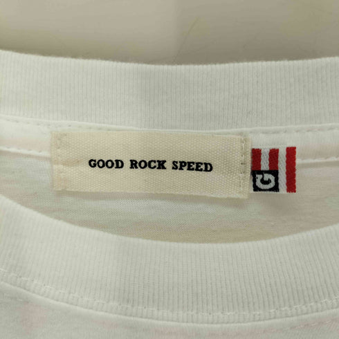 グッドロックスピード GOOD ROCK SPEED Knitting グラフィックプリント クルーネック Tシャツ レディース