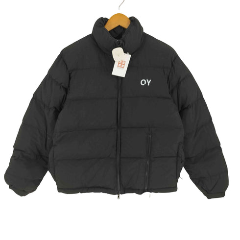 オーワイ OY SIDE ZIPPER LOGO DOWN JUMPER サイド ジッパー ロゴ ダウン ジャンパー メンズ