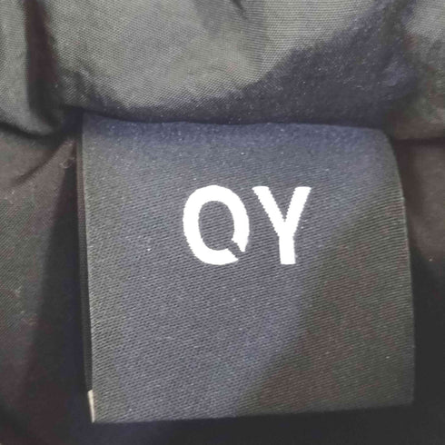 オーワイ OY SIDE ZIPPER LOGO DOWN JUMPER サイド ジッパー ロゴ ダウン ジャンパー メンズ