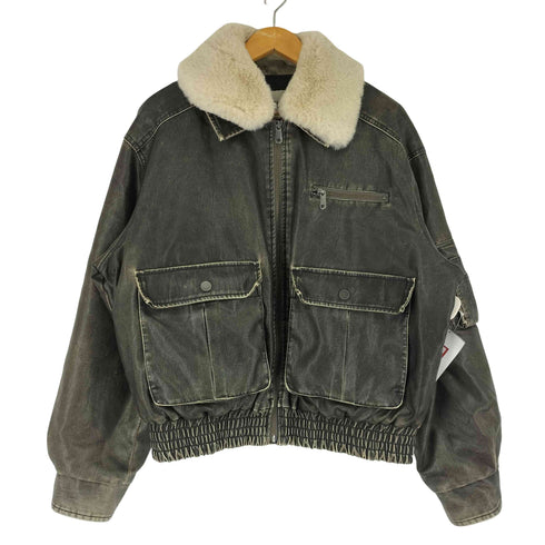 スライ SLY VINTAGE F/LEATHER S/ブルゾン ブルゾン ヴィンテージ フェイクレザー ショート ブルゾン レディース FREE