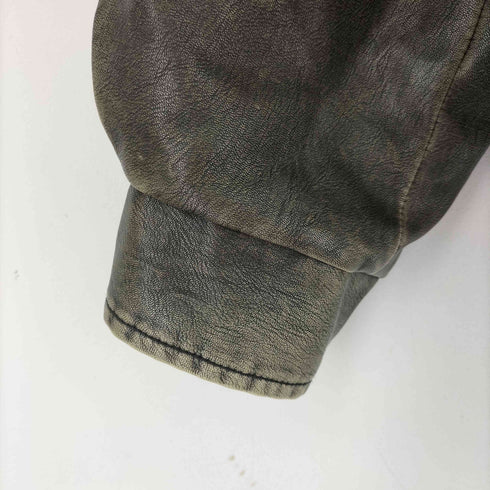 スライ SLY VINTAGE F/LEATHER S/ブルゾン ブルゾン ヴィンテージ フェイクレザー ショート ブルゾン レディース FREE